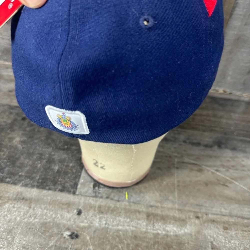 NWT Futbol Chivas De Guadalajara FMF Official Hat Rhinox Adjustable Blue Soccer